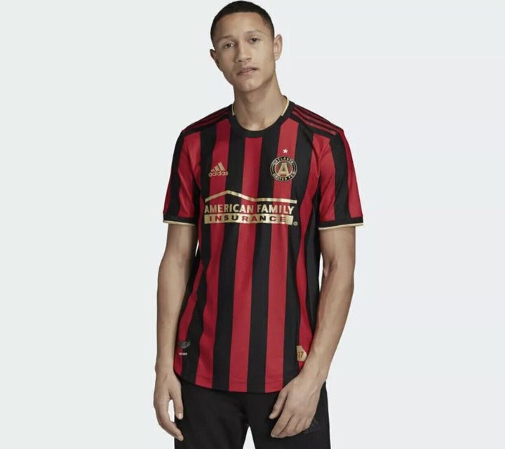 adidas Atlanta United - Camiseta de local auténtica para hombre 19