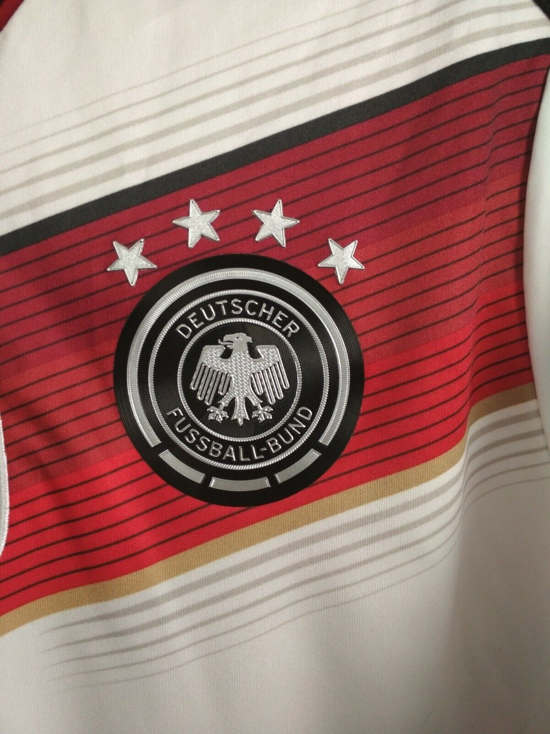 Camiseta adidas Niño Alemania Primera Equipación 14/15 Blanco 